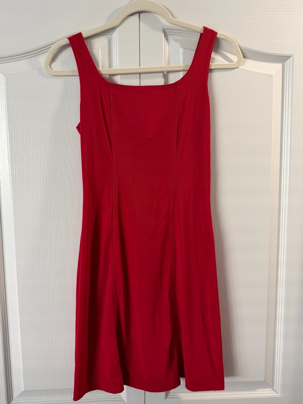 90s Joule red mini dress